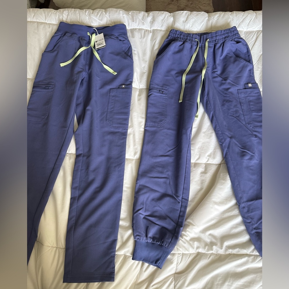 Fig scrub pants